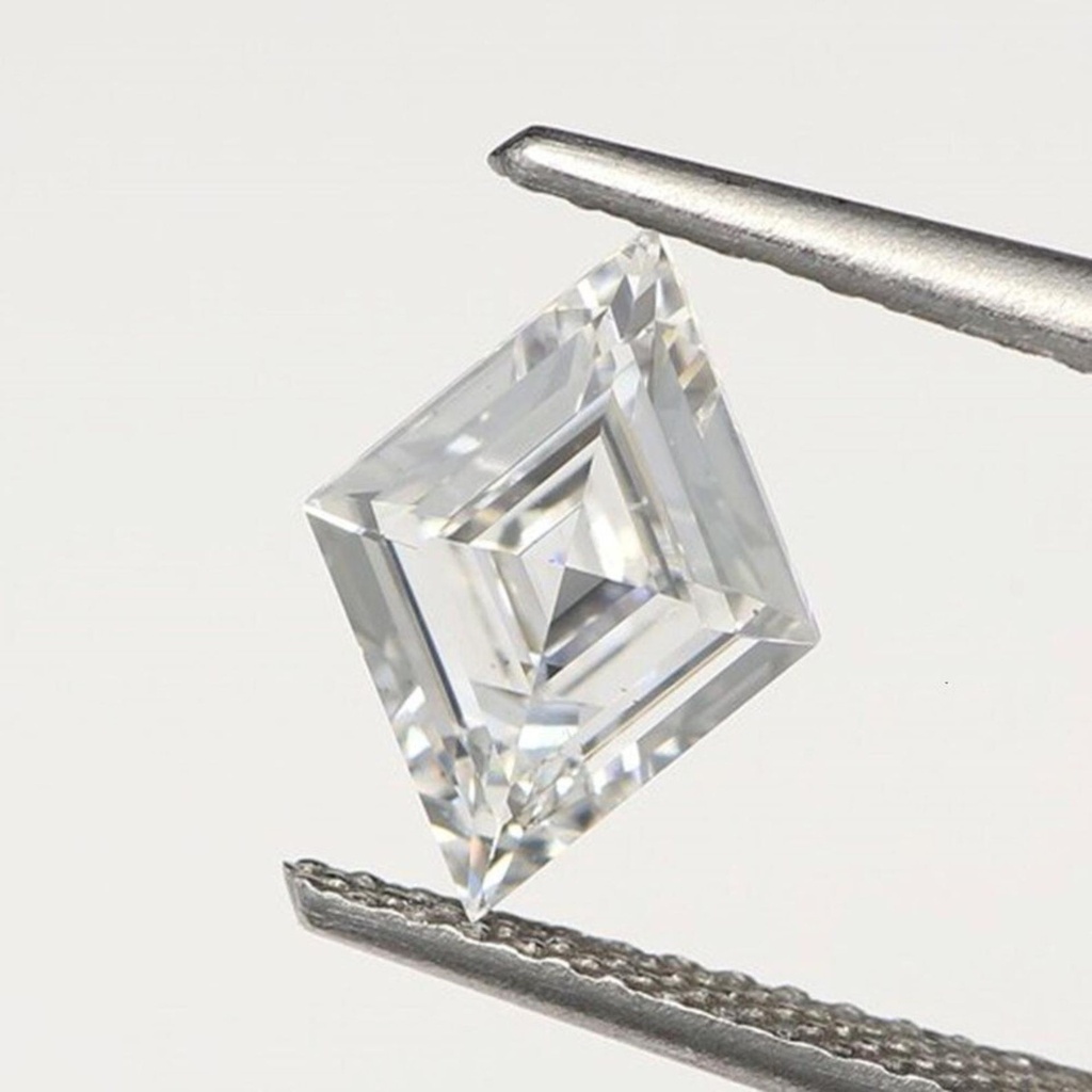 Loose Moissanite White Clean Lozenge Cut 11.00 x 7.00 MM