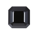 Loose Moissanite Black Clean Asscher Cut 7.00 MM