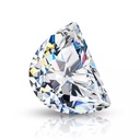 Loose Moissanite White Clean Half Moon Cut 6.50 x 4.00 MM
