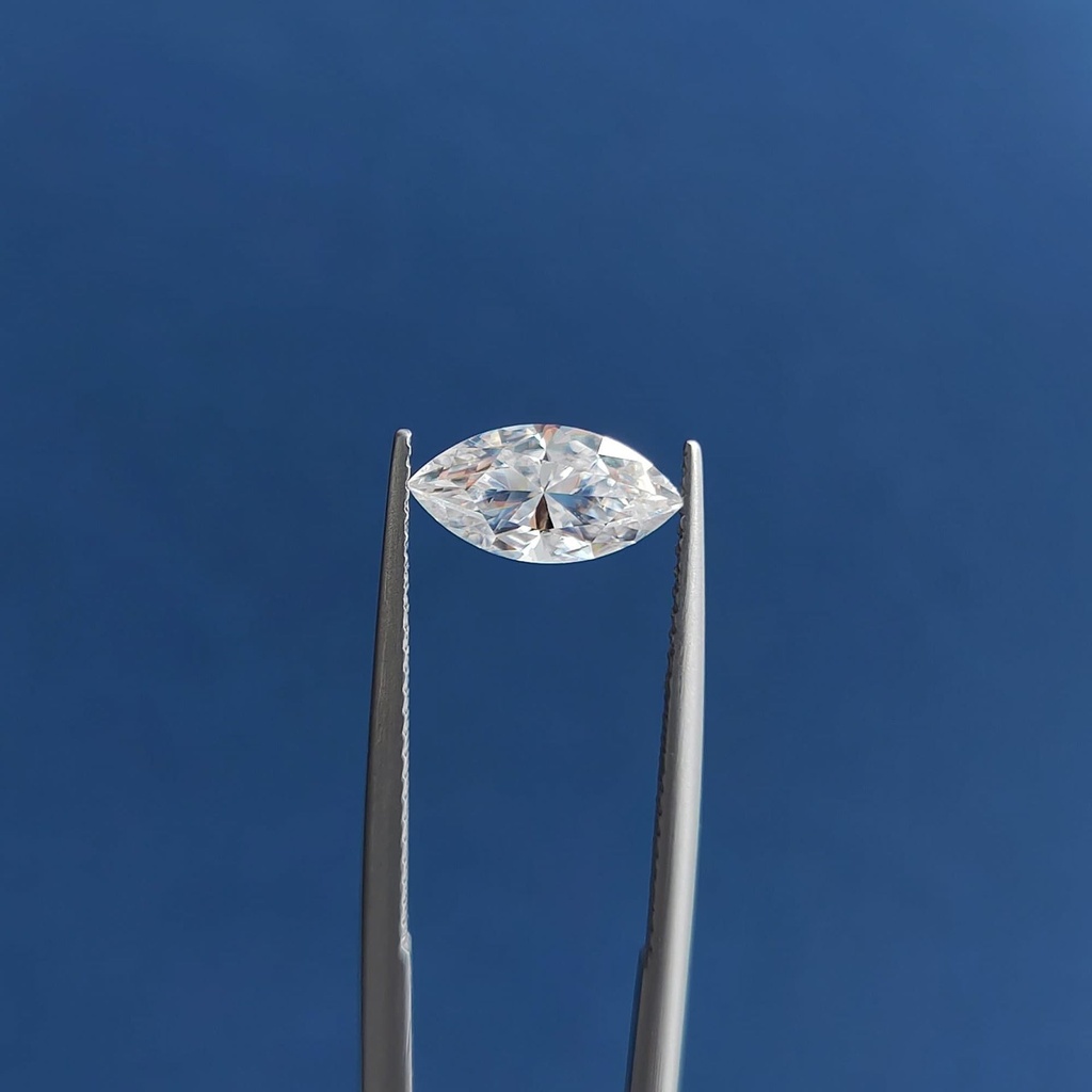 Loose Moissanite White Clean Marquise Cut 6.00 x 3.00 MM