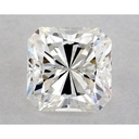 Loose Moissanite White Clean Square Radiant Cut 10.00 MM