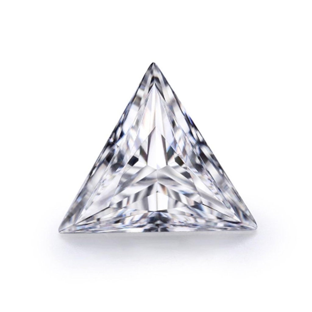 Loose Moissanite White Clean Triangle Cut 7.00 MM