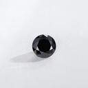 Loose Moissanite Black Clean Round Cut 4.75 MM