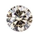 Loose Moissanite Brown Clean Round Cut 10.00 MM