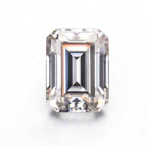 [MOEMWH1_4x2] Loose Moissanite White Clean Emerald Cut 4.00 x 2.00 MM