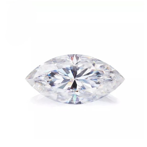 [MOMARWH1_16x8] Loose Moissanite White Clean Marquise Cut 16.00 x 8.00 MM