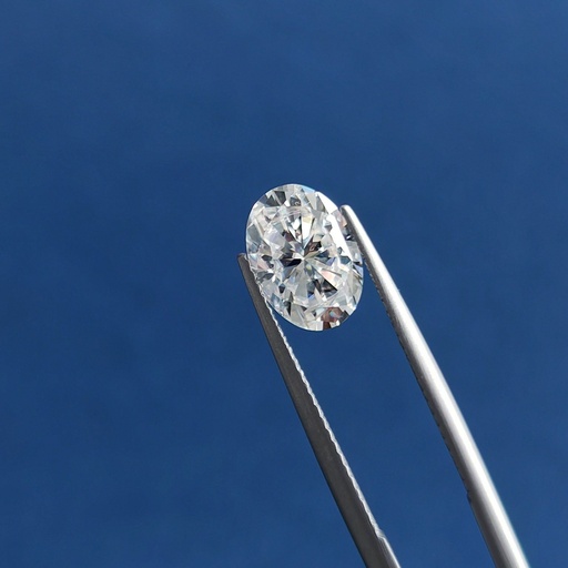 [MOOVWH1_5x3] Loose Moissanite White Clean Oval Cut 5.00 x 3.00 MM
