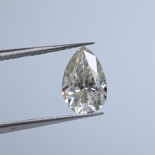 [MOPEWH1_11x8] Loose Moissanite White Clean Pear Cut 11.00 x 8.00 MM