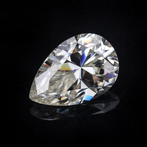 [MOPEWH1_7x5] Loose Moissanite White Clean Pear Cut 7.00 x 5.00 MM