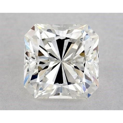[MOSRWH1_10] Loose Moissanite White Clean Square Radiant Cut 10.00 MM